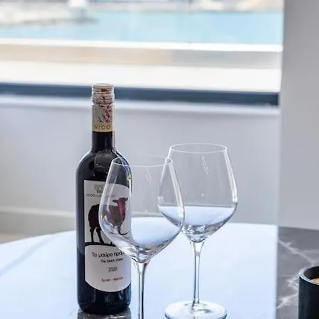 Lovely With Harbor View In Pigadia Apartment *